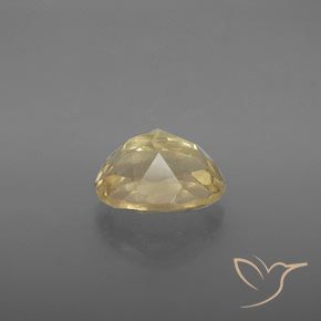 Andesina Labradorite Color crema naturale da 3.28 ct, Ovale, Trasparente