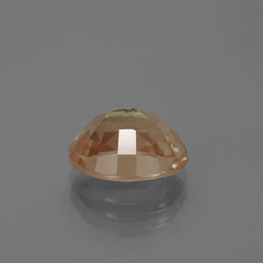 Andesina Labradorite Arancione-Oro naturale da 2.98 ct, Taglio ovale, Trasparente