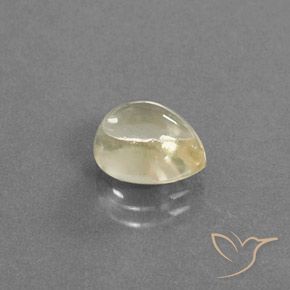 Andesina Labradorite Oro chiaro naturale da 3.06 ct, Forma a pera, Trasparente