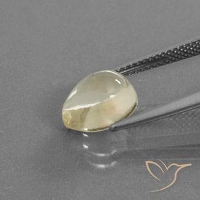 Andesina Labradorite Oro chiaro naturale da 3.06 ct, Forma a pera, Trasparente
