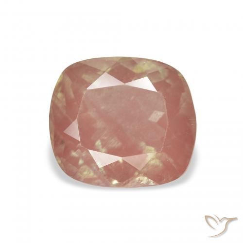 2.71ct Rosso arancione Andesina Labradorite, Cuscino, Trasparente