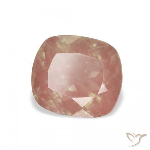 Andesina Labradorite Rosso arancione naturale da 2.71 ct, Cuscino, Trasparente