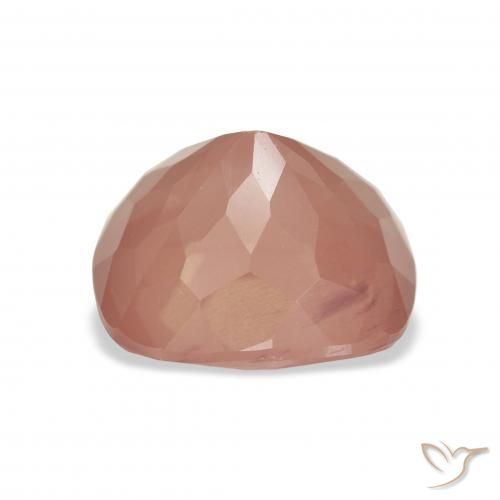 Andesina Labradorite Rosso medio naturale da 5.12 ct, Cuscino, Trasparente