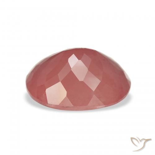 Andesina Labradorite Rosso arrossato naturale da 2.69 ct, Ovale, Trasparente