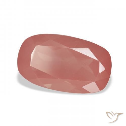 Andesina Labradorite Rosso medio naturale da 5.52 ct, Cuscino, Trasparente