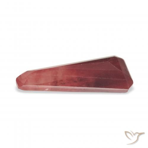 Andesina Labradorite Rosso medio naturale da 2.07 ct, Taglio a fantasia, Trasparente