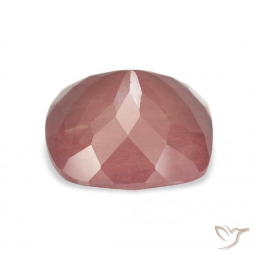 Andesina Labradorite Rosso medio naturale da 4.63 ct, Cuscino, Trasparente