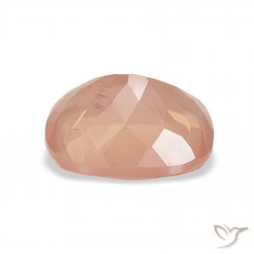 Andesina Labradorite Arancio rossastro chiaro naturale da 2.28 ct, Cuscino, Trasparente