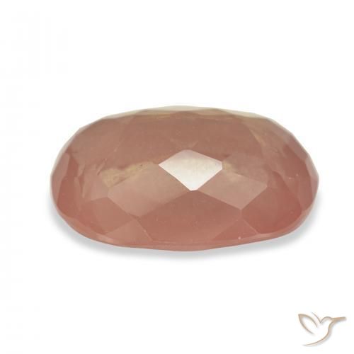 Andesina Labradorite sidro d'arancia naturale da 4.90 ct, Cuscino, Trasparente