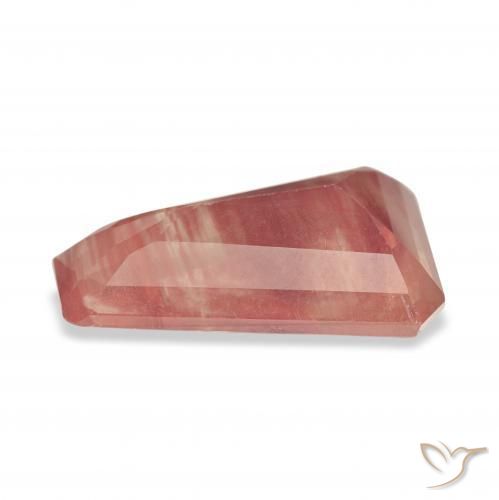 Andesina Labradorite Sangue rosso naturale da 3.71 ct, Taglio a fantasia, Trasparente