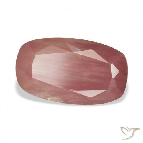 Andesina Labradorite Rosso arrossato naturale da 6.47 ct, Cuscino, Trasparente