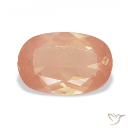 2.74ct Arancio tigre chiaro Andesina Labradorite, Cuscino, Trasparente