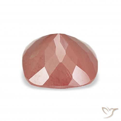 Andesina Labradorite Rosso medio naturale da 2.65 ct, Cuscino, Trasparente