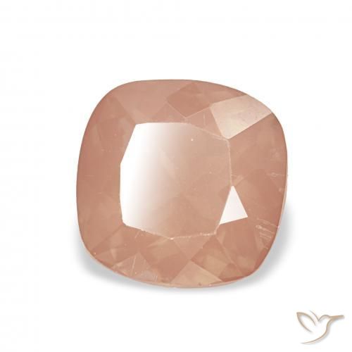 Andesina Labradorite Arancio rossastro chiaro naturale da 2.35 ct, Cuscino, Trasparente