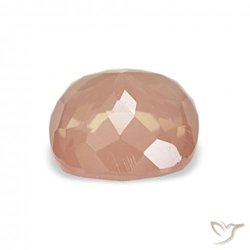 Andesina Labradorite Arancio rossastro chiaro naturale da 2.35 ct, Cuscino, Trasparente