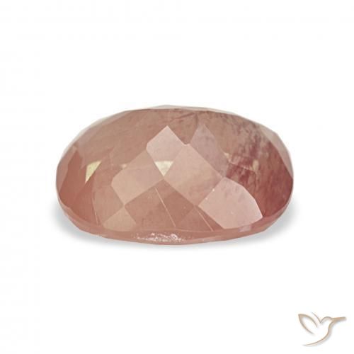Andesina Labradorite Arancione rossastra naturale da 2.06 ct, Cuscino, Trasparente