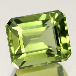 Apatite Verde naturale da 1.86 ct, Taglio smeraldo, VS