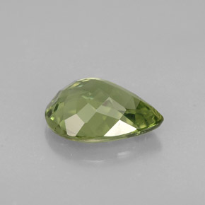 Apatite Verde naturale da 1.26 ct, Forma a pera, VS