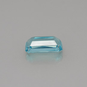 Apatite Azzurro naturale da 0.81 ct, Taglio smeraldo, VS