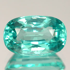 Apatite Azzurro naturale da 3.14 ct, Taglio ovale, VS