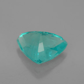 Apatite naturale verde da 2,58 ct, trillion, VS