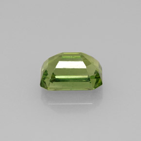 Apatite naturale verde da 1,81 ct, taglio smeraldo, VS