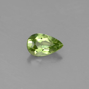Apatite Verde naturale da 0.33 ct, Forma a pera, VS
