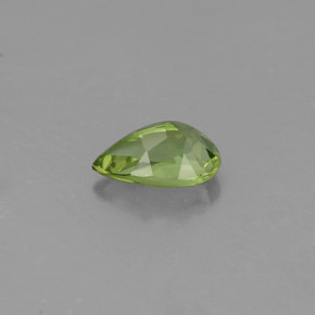 Apatite Verde naturale da 0.33 ct, Forma a pera, VS