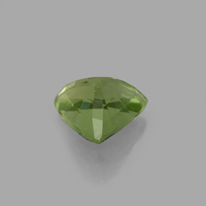 Apatite naturale verde da 1,20 ct, trillion, VS