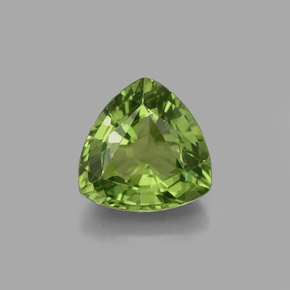 Apatite naturale verde da 1,99 ct, trillion, VS