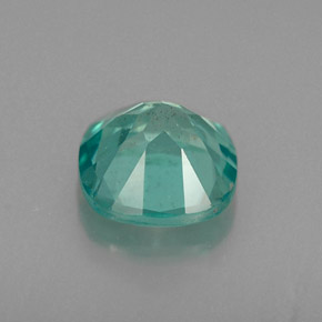 Apatite naturale verde da 0,93 ct, taglio a cuscino, VS