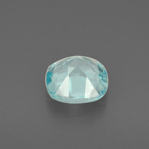 Apatite naturale blu da 1,00 ct, taglio a cuscino, VS