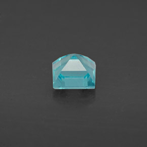 Apatite naturale blu da 0,71 ct, quadrato, VS