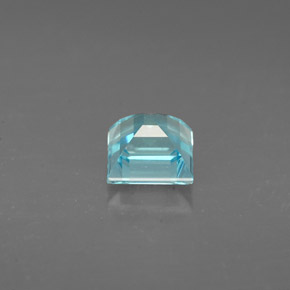 Apatite naturale blu da 0,83 ct, quadrato, VS