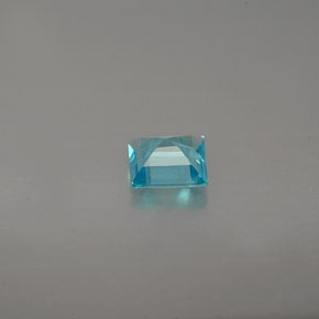 Apatite naturale blu da 0,53 ct, quadrato, VS