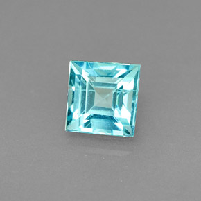 Apatite Azzurro naturale da 0.67 ct, Quadrato, VS