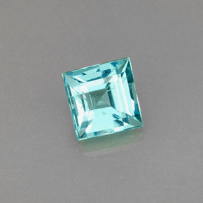 Apatite Azzurro naturale da 0.67 ct, Quadrato, VS