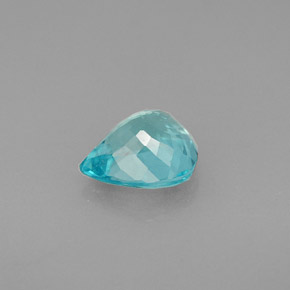 Apatite Azzurro naturale da 1.39 ct, Forma a pera, VS