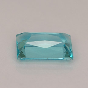 Apatite Azzurro naturale da 1.27 ct, Taglio a baguette, VS