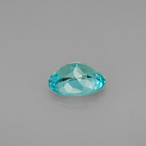 Apatite Azzurro naturale da 1.01 ct, Taglio ovale, VVS-VS