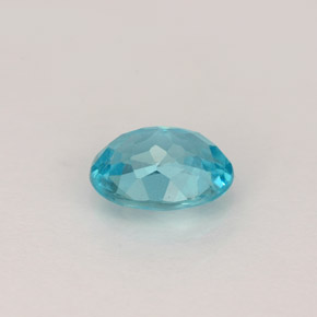 Apatite Azzurro naturale da 0.88 ct, Taglio ovale, VS