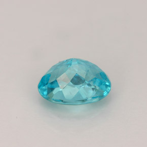 Apatite blu chiaro naturale da 1,20 ct, taglio ovale, VS