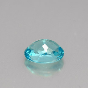 Apatite naturale blu chiaro da 0,94 ct, taglio ovale, VS