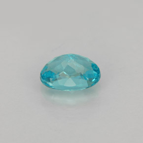 Apatite naturale blu da 0,95 ct, taglio ovale, VS