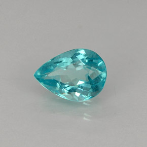 Apatite Azzurro naturale da 0.74 ct, Forma a pera, VS