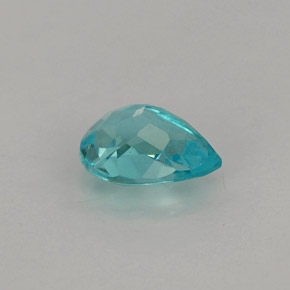 Apatite Azzurro naturale da 0.74 ct, Forma a pera, VS