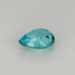 Apatite Azzurro naturale da 0.79 ct, Forma a pera, VS