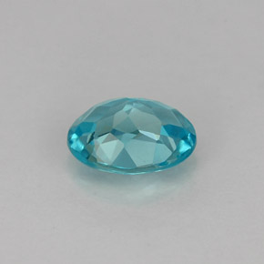 Apatite Azzurro naturale da 0.86 ct, Taglio ovale, VS