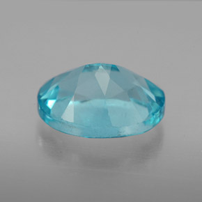 Apatite naturale blu da 3,25 ct, taglio ovale, VS