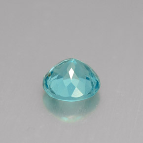 Apatite Azzurro naturale da 0.97 ct, Taglio rotondo, VS